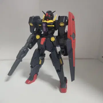 HG 1/144 건담 푸르토네 블랙 조립 완료 정크제품