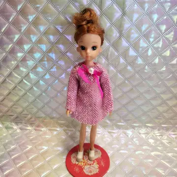 2대 중기 리카짱 인형 뉴리카짱 구 타카라 레트로