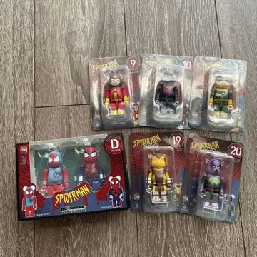 BE@RBRICK 스파이더맨 해피 복권 D상 + 베어브릭상