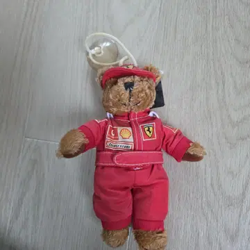 페라리 봉제 인형 레이싱 수트