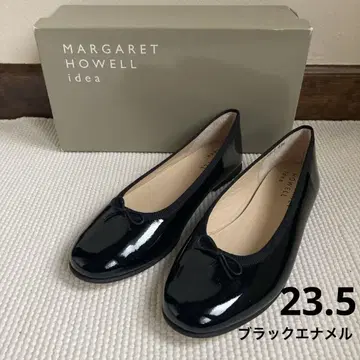 마가렛호웰 레이스업 슈즈 블랙 유리 23.5