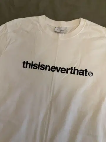 thisisneverthat 화이트 T셔츠 S