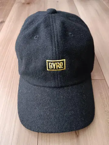 BYRD 야구 모자 블랙