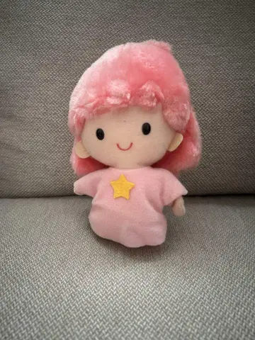 키키라라 산리오 리틀트윈스타 봉제 인형 라라 당시 빈티지