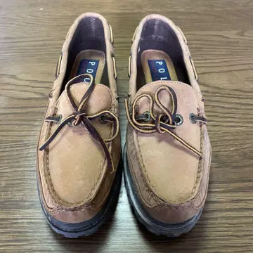 Polo 브라운 스웨이드 로퍼
