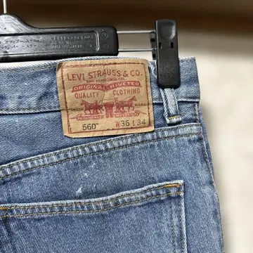 Levi Strauss & Co. 560 W36 L34 데님
