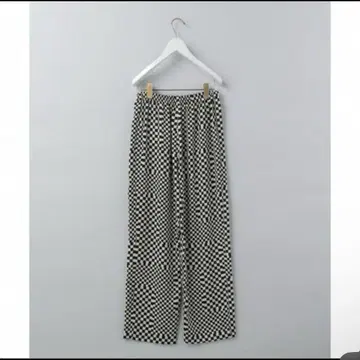 6 ROKU 로쿠 CHECKERD PANTS 체커 팬츠 애로우즈