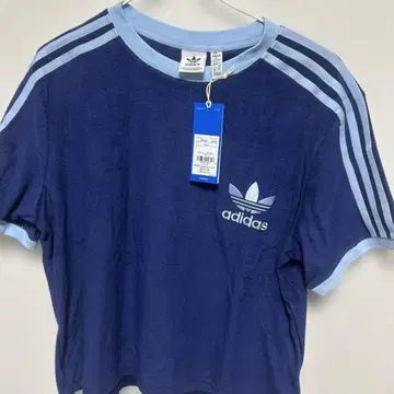 adidas 반팔 T셔츠 M 네이비/라이트 블루