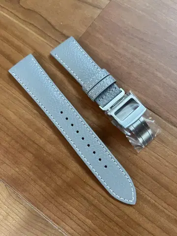 그랜드 세이코 가죽 벨트 21mm 그레이