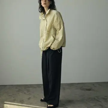 anuke  나일론 테크 블루종