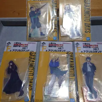 제일복권 SAKAMOTO DAYS vol.1 ] 아크릴 스탠드 5종