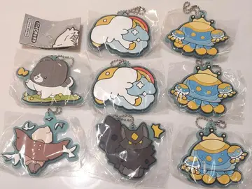 Sky 별을 잇는 아이들 가챠 캡슐 러버 마스코트 8점 세트