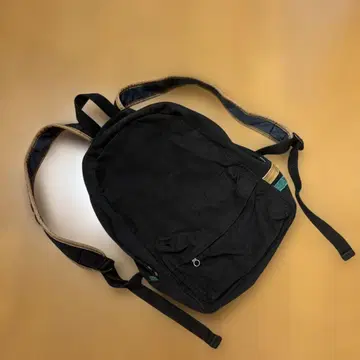 anello 블랙 캔버스 백팩