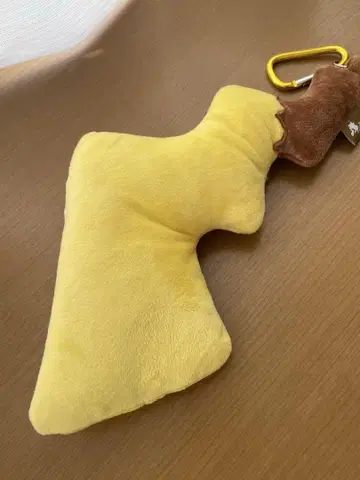 피카츄 꼬리 봉제 인형 키링 포켓몬 센터