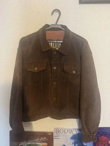 FLANDRE 스웨이드 가죽 자켓