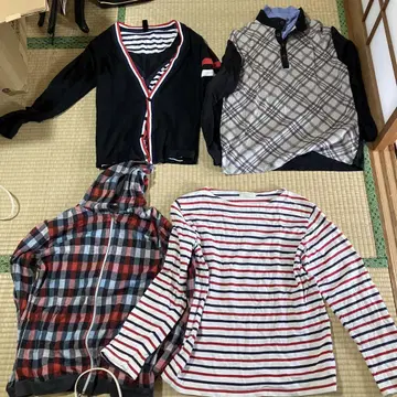 남성용 의류 룸웨어 상의 하의 외 묶음 판매 16벌