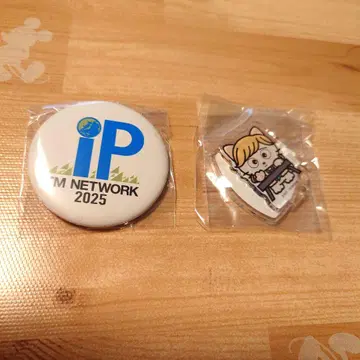 iP TM NETWORK 2025 캔뱃지 미니 아크릴 스탠드