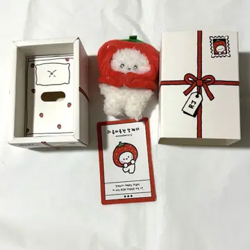 BT21 minini 후르츠 봉제 인형 RJ 딸기