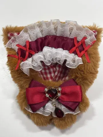 고양이 귀 옷 브라운 SD 인형 10cm~11cm