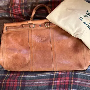 IL BISONTE 이탈리아제 보스턴 백 수납 가방 포함