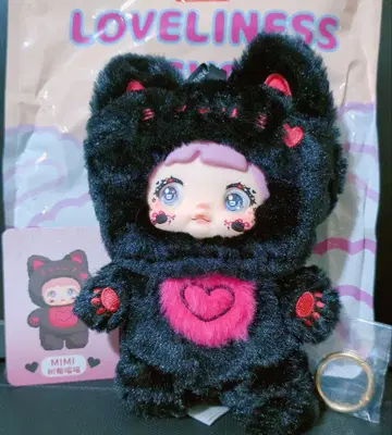 노미 nommi QiQi 봉제 인형 키링 고양이 MIMI