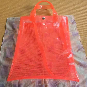 Hime Shop 비닐 백 오렌지