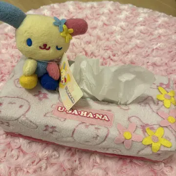 우사하나 당시품 초레어 티슈 케이스 봉제 인형