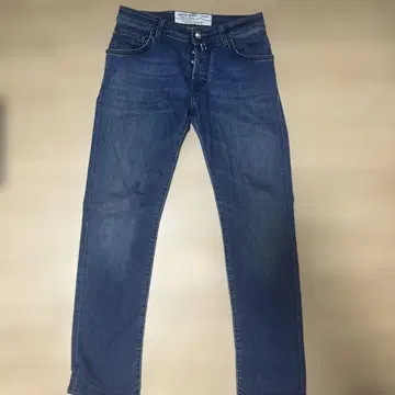 JACOB COHEN 다크 블루 스트레이트 데님