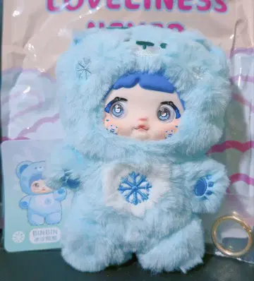 노미 nommi QiQi 봉제 인형 키링 곰 BINBIN