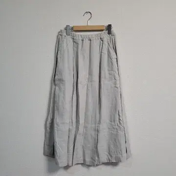 ARMEN 아르멘 린넨 스커트 베이지 그레이