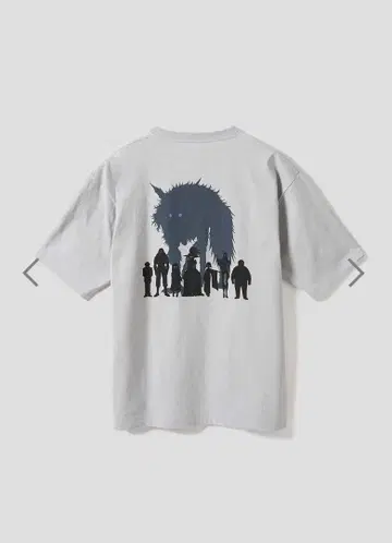 HUNTER x HUNTER 그라니프 빅 실루엣 T셔츠 조르딕가