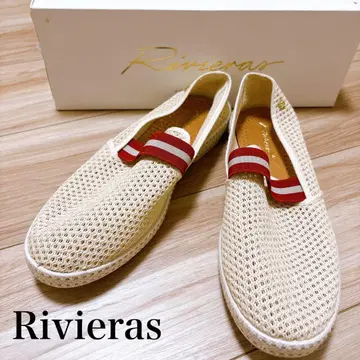 Rivieras 리비에라 슬립온 에스파드리유 41 26.5cm 새상품