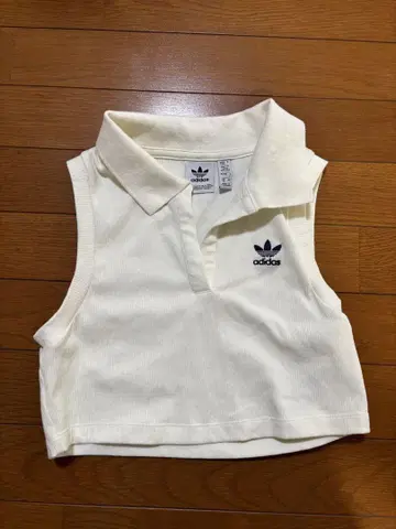 adidas 화이트 탱크탑 S/M