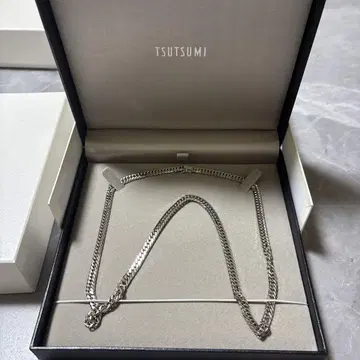 TSUTSUMI 플라티나 평 네크 60cm 70.9g