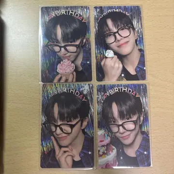 운학 WOONHAK 생일 트레이딩 카드