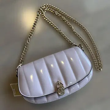 [ 새상품 ] Michael Kors 핑크 숄더백 파티백 에나멜