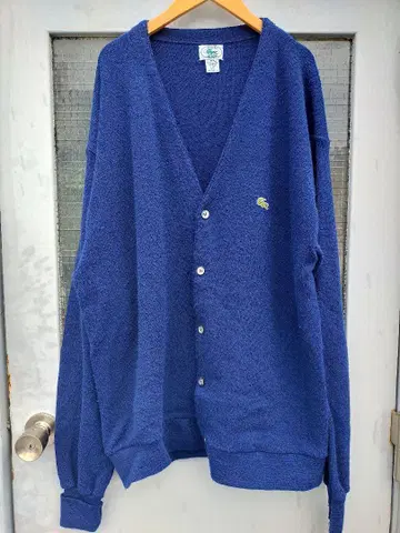 USA IZOD Lacoste 네이비 가디건