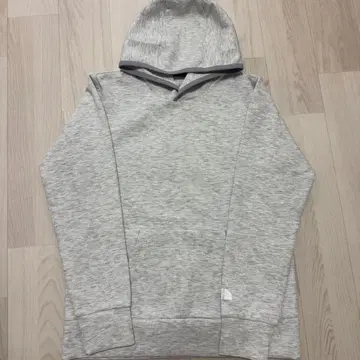 THE NORTH FACE 그레이 후드 부착 후드티 S