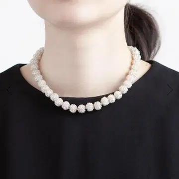 designtix SEED NECKLACE SILVER 비즈 목걸이