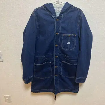 Lee 후드 부착 데님 자켓