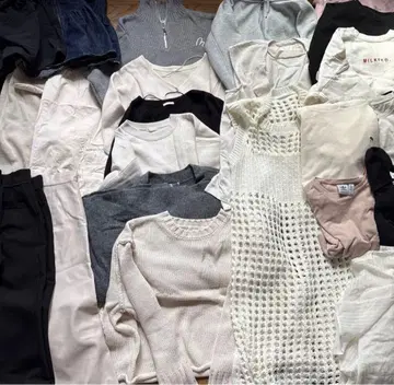 캐주얼 여성용 의류 묶음 판매 38벌