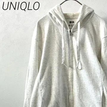UNIQLO 에어리즘 UV 컷 풀 집업 후드티 포켓 부착 심플