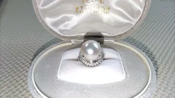 진주 엘레강트 반지