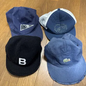 캡 세트 Patagonia Lacoste 4점
