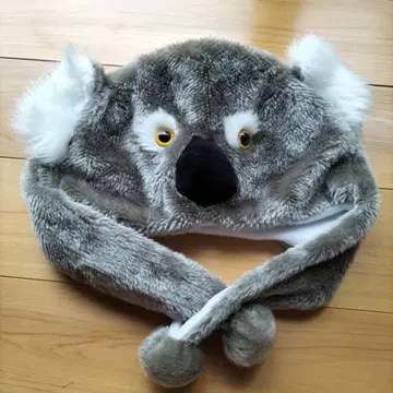 코알라 얼굴 모자