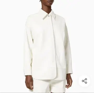 [ 3.1 필립 플레인 ] 비건 가죽 셔츠 자켓 미사용 새상품