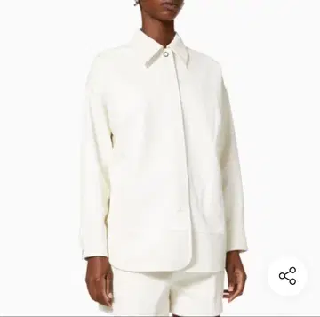 [ 3.1 필립 플레인 ] 비건 가죽 셔츠 자켓 미사용 새상품