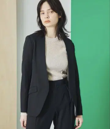 유나이티드 도쿄 노카라 자켓 블랙
