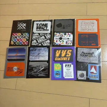 SixTONES 투어 스티커 세트