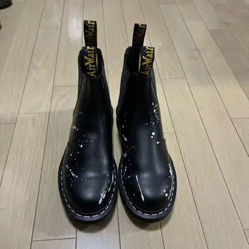 닥터 마틴 블랙 사이드 고어 부츠